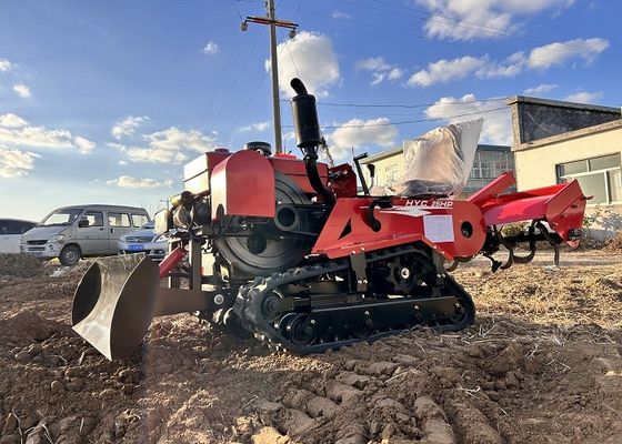 2WD Walking Tractor Agricultural Mini Crawler Tractor 25hp