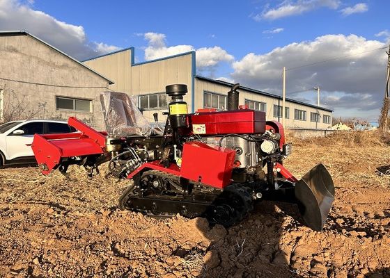 Compact Agricultural Crawler Tractor 25 Hp Mini Dozer Crawler Tractor