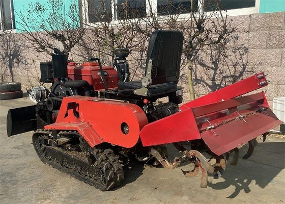 HYCT-25D 25HP Mini Crawler Track Tractors   Cultivation Plow Tractor