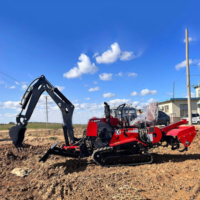 Easy Operate Small Agricultural Crawler Tractors 35HP 2700*780*1060mm