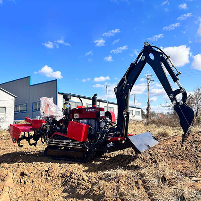 CE Mini Crawler Farm Tractor , Rubber Track Crawler Tractor For Sale