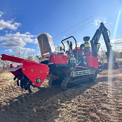 Easy Operate Small Agricultural Crawler Tractors 35HP 2700*780*1060mm