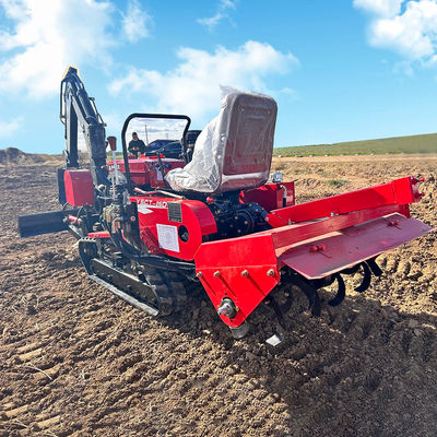 Easy Operate Small Agricultural Crawler Tractors 35HP 2700*780*1060mm