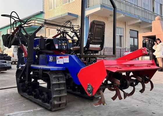 Mini Crawler Garden Tractor 25hp 35hp Rubber Track Garden Tractor CE Certified
