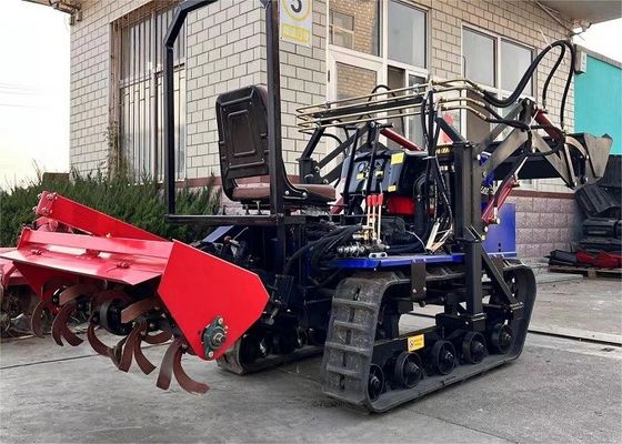 Mini Crawler Garden Tractor 25hp 35hp Rubber Track Garden Tractor CE Certified