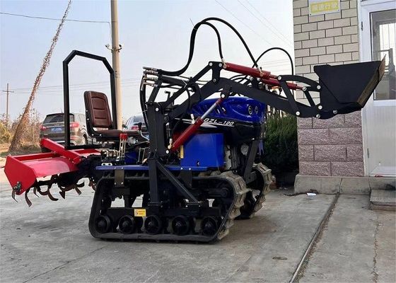 Mini Crawler Garden Tractor 25hp 35hp Rubber Track Garden Tractor CE Certified