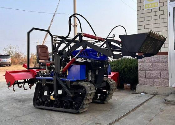 Mini Crawler Garden Tractor 25hp 35hp Rubber Track Garden Tractor CE Certified