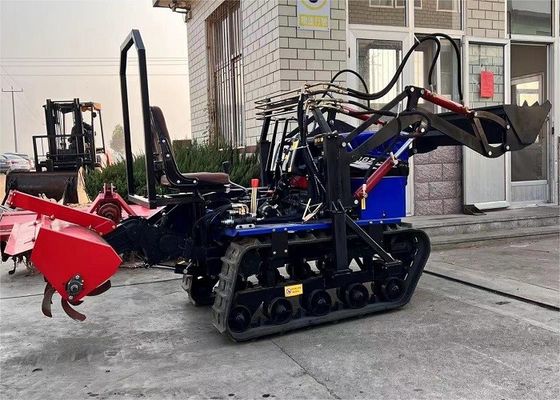 Mini Crawler Garden Tractor 25hp 35hp Rubber Track Garden Tractor CE Certified