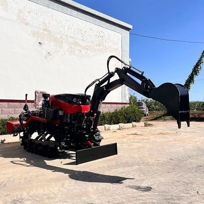 Mini Crawler Tractors Mini 4x4 Crawler Tractor25/30/35HP Crawler Tractor With Front End Loader