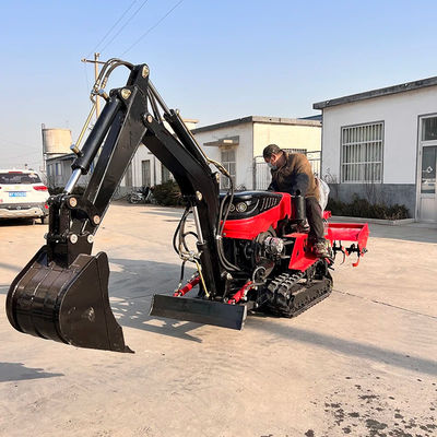 Mini Crawler Tractors Mini 4x4 Crawler Tractor25/30/35HP Crawler Tractor With Front End Loader
