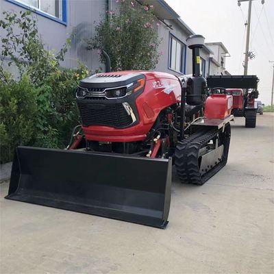 Diesel Engine Crawler Mini Tractor Agricultural Equipment  Pto China Crawler Tractor