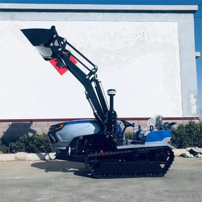 Diesel Engine Crawler Track Tractors 50HP 60 HP With Loader
