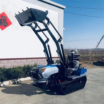 Diesel Engine Crawler Track Tractors 50HP 60 HP With Loader