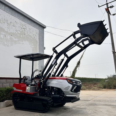 Diesel Engine Crawler Track Tractors 50HP 60 HP With Loader