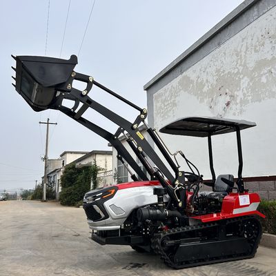 Garden Crawler Track Tractors 50HP 60HP Small Farm Crawler Tractor With Loader