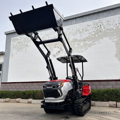 Small Crawler Tractor 50HP 60HP Power Tiller Cultivator For Paddy Land
