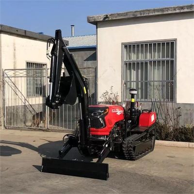 50 HP Multi Purpose Rotary Mini Crawler Cultivator Tractor Agricultural Equipment