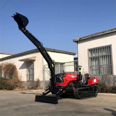 50 HP Multi Purpose Rotary Mini Crawler Cultivator Tractor Agricultural Equipment