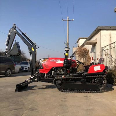 50 HP Multi Purpose Rotary Mini Crawler Cultivator Tractor Agricultural Equipment