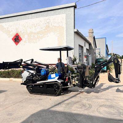 Mountain Paddy Field / Land Farm Crawler Tractor Agricultural Equipment