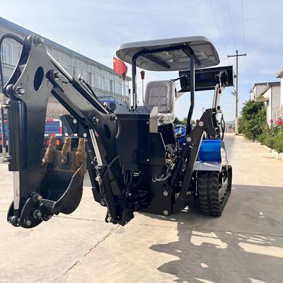 Mountain Paddy Field / Land Farm Crawler Tractor Agricultural Equipment