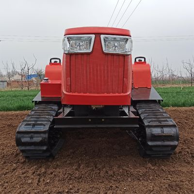 Small 80HP Crawler Tractor Agricultural Equipment Fully Automatic Tracked Compact Tractor