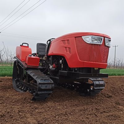 Fully Automatic Small Tiller Bulldozer Rotary 120HP Small Tracked Tractor