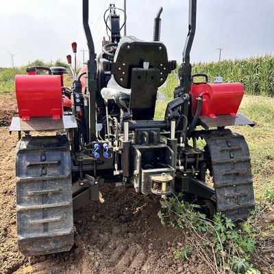 Small 80HP Crawler Tractor Agricultural Equipment Fully Automatic Tracked Compact Tractor