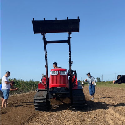 25 HP -120 HP Farm Crawler Tractor Construction Equipment With Loader