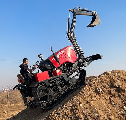 Orchard Farm Garden Diesel Engine Tractor With Lawn Mower Excavator Farm Machinery