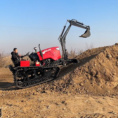 Orchard Farm Garden Diesel Engine Tractor With Lawn Mower Excavator Farm Machinery