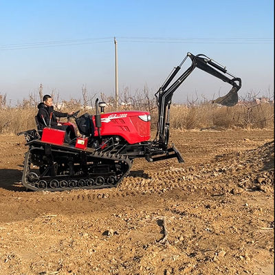 Orchard Farm Garden Diesel Engine Tractor With Lawn Mower Excavator Farm Machinery