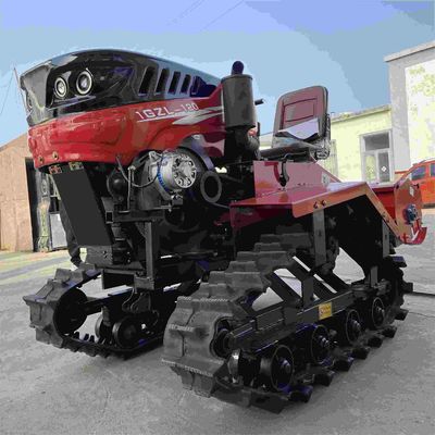 Agriculture Machinery Equipment 35HP Diesel Farm Walking Tractor With Rotary Tillage Machine