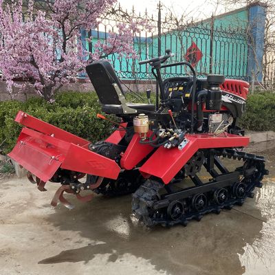 Agriculture Machinery Equipment 35HP Diesel Farm Walking Tractor With Rotary Tillage Machine