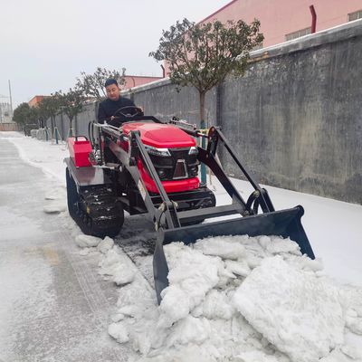 Agricultural Diesel Engine 50HP Sitting Drive Crawler Tractor With Loader