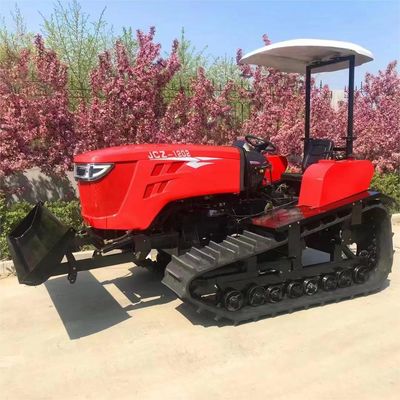OEM ODM 120HP Crawler Tractor Paddy Field Mini Crawler Tractor With Rotary Tiller Plow