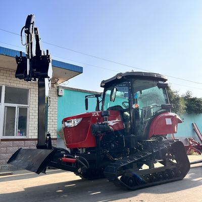 Agricultural 120HP Crawler Tractor Small Garden Tractor With Front Loader