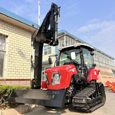 Agricultural 120HP Crawler Tractor Small Garden Tractor With Front Loader