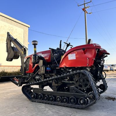 Agriculture Small Track Type Tractors Multifunctional Farm Crawler Tractor