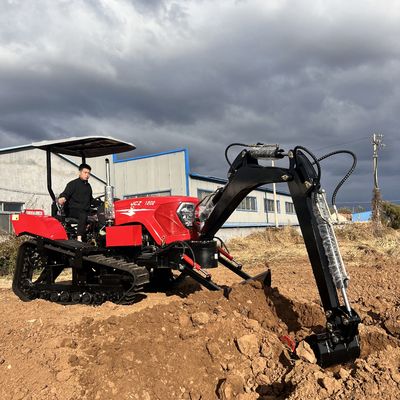 Agriculture Small Track Type Tractors Multifunctional Farm Crawler Tractor
