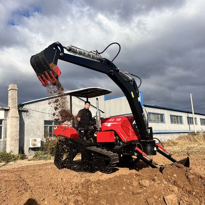 Agriculture Small Track Type Tractors Multifunctional Farm Crawler Tractor