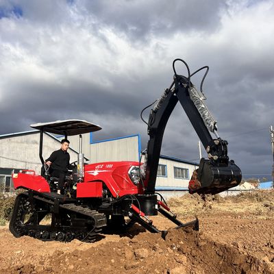 Agriculture Small Track Type Tractors Multifunctional Farm Crawler Tractor