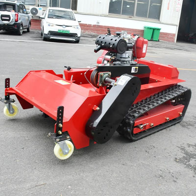 Hammer Knife Flail Mower , Automatic Robot Lawnmower Remote Control