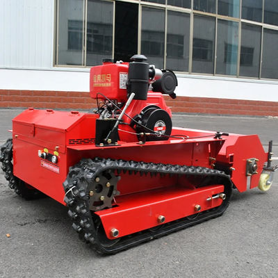 Hammer Knife Flail Mower , Automatic Robot Lawnmower Remote Control