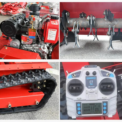 Hammer Knife Flail Mower , Automatic Robot Lawnmower Remote Control