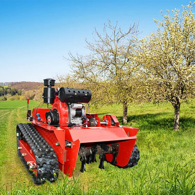 12HP Small Tractor Lawn Mower Flail Mower 800mm 1000mm Electric Grass Cutter Machine