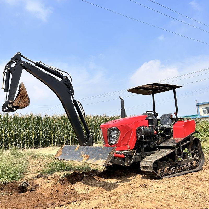 Tractors Small Mini Hand Agriculture Crawler Tractor With Accessories For Choice