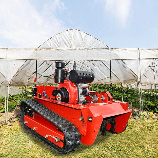 12HP Small Tractor Lawn Mower Flail Mower 800mm 1000mm Electric Grass Cutter Machine