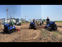 35Hp paddy field crawler tractor